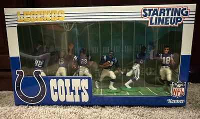 SLU Custom Colts Box Legends Peyton Manning Unitas Faulk Dickerson Faulk Frame