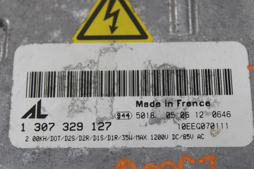 2010 Maserati Quattroporte, Headlamp Control Module, Used, P/N 1307329127 - Picture 7 of 9