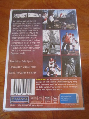 DVD PROJECT GRIZZLY NEW SEALED *** GREAT ** MUST SEE **** - Picture 2 of 2