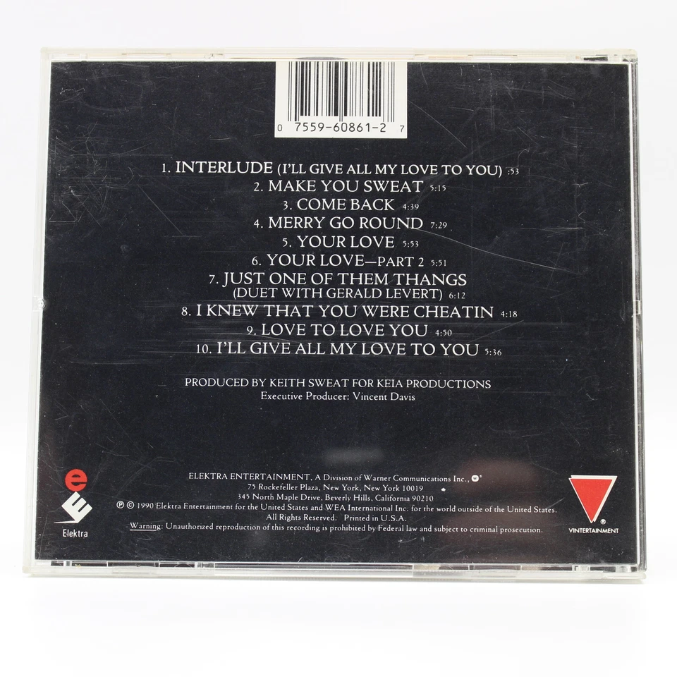 Musik CD | Keith Sweat I'll give all my love to you | Disc poliert - Bild 2 von 2