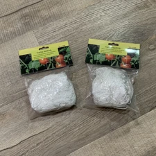 Trellis Netting 5'x15', 6" Square Mesh, Heavy Duty Polyester - 2 Pack