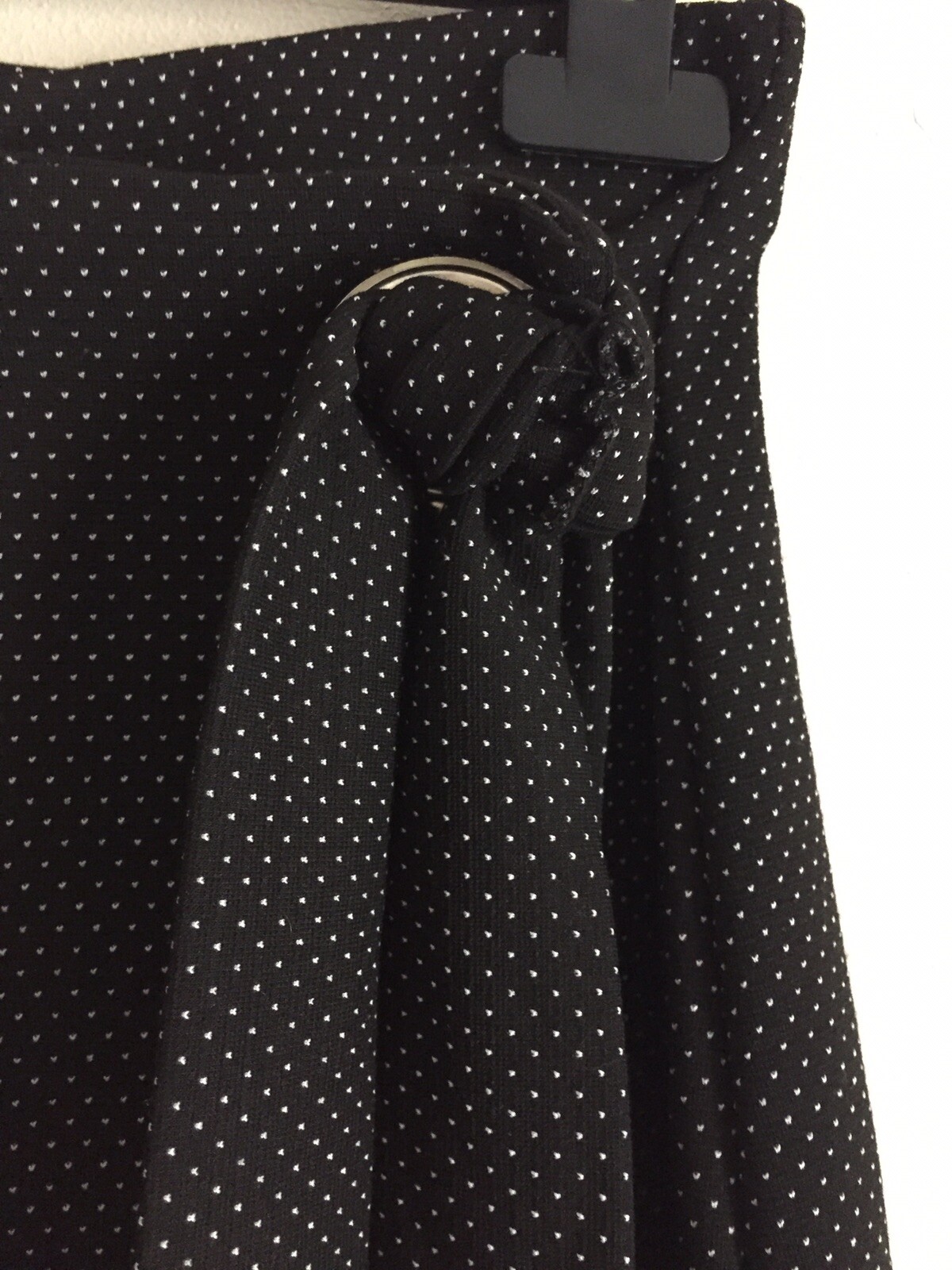 Tu Ladies stretchy Skirt size 14 Black brand new with tags office wear formal image 3