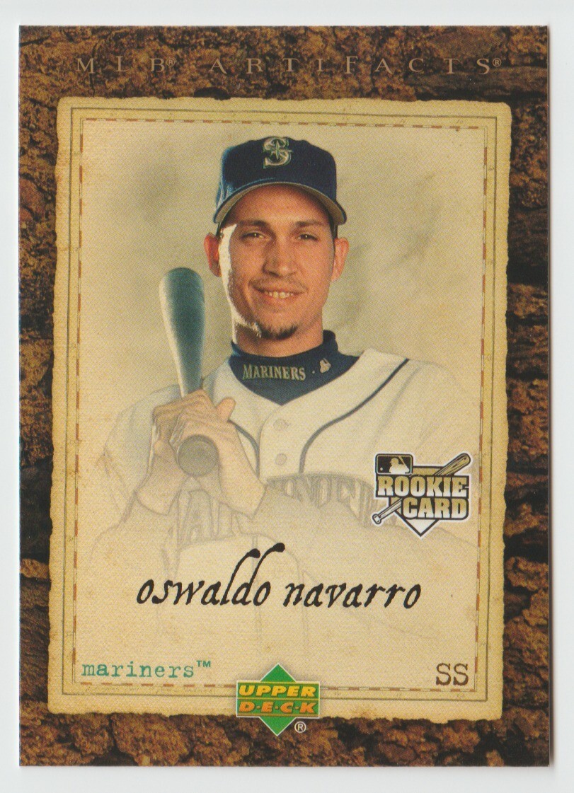 2007 Artifacts Baseball #94 Oswaldo Navarro RC - Seattle Mariners