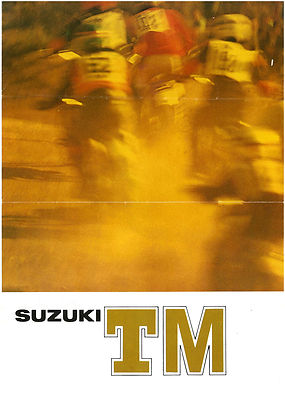 SUZUKI Brochure TM400 TM250 TM125 1973 & 1974 VMX Sales Catalog
