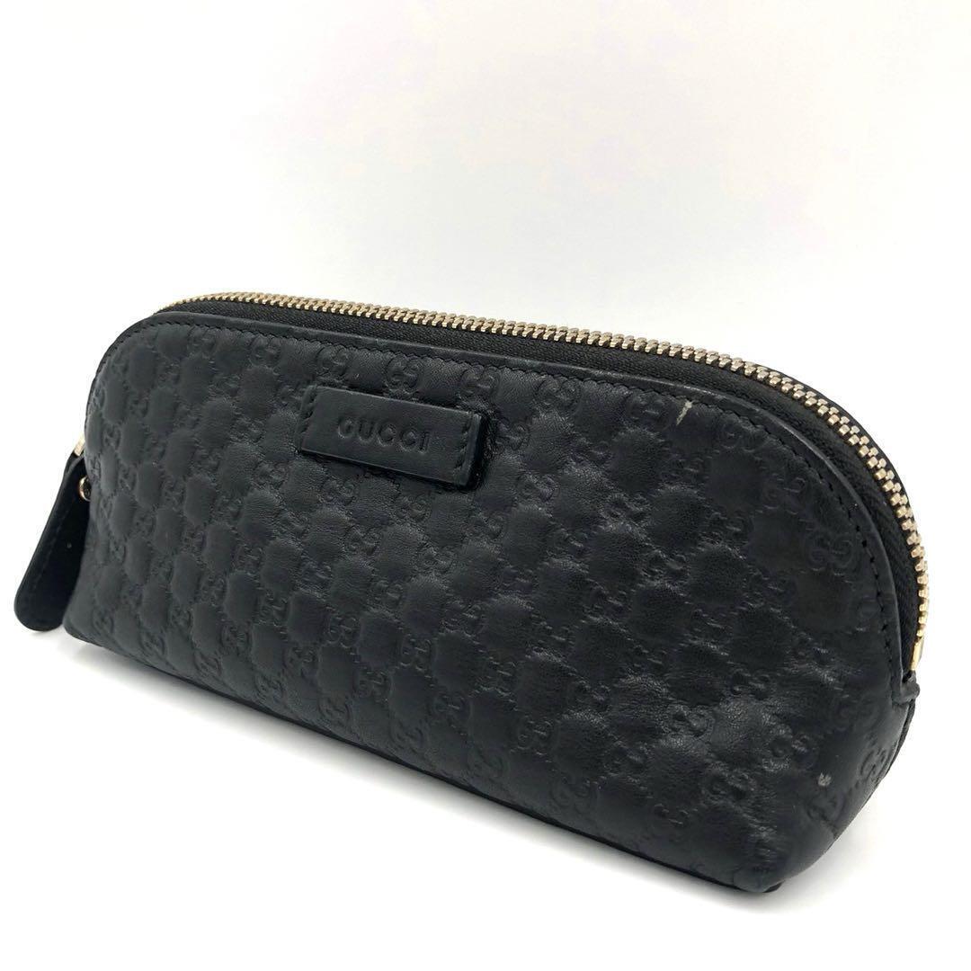 Gucci Cosmetic Pouch Black _45696 | eBay Gucci Cosmetic Pouch Black _45696 | eBay