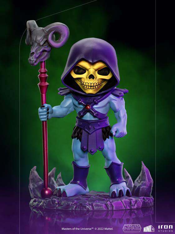 Masters of the Universe Skeletor Minico PVC Figure Statue IRON STUDIOS