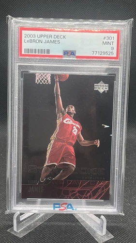 2003 Upper Deck - Star Rookie #301 LeBron James (RC) PSA 9