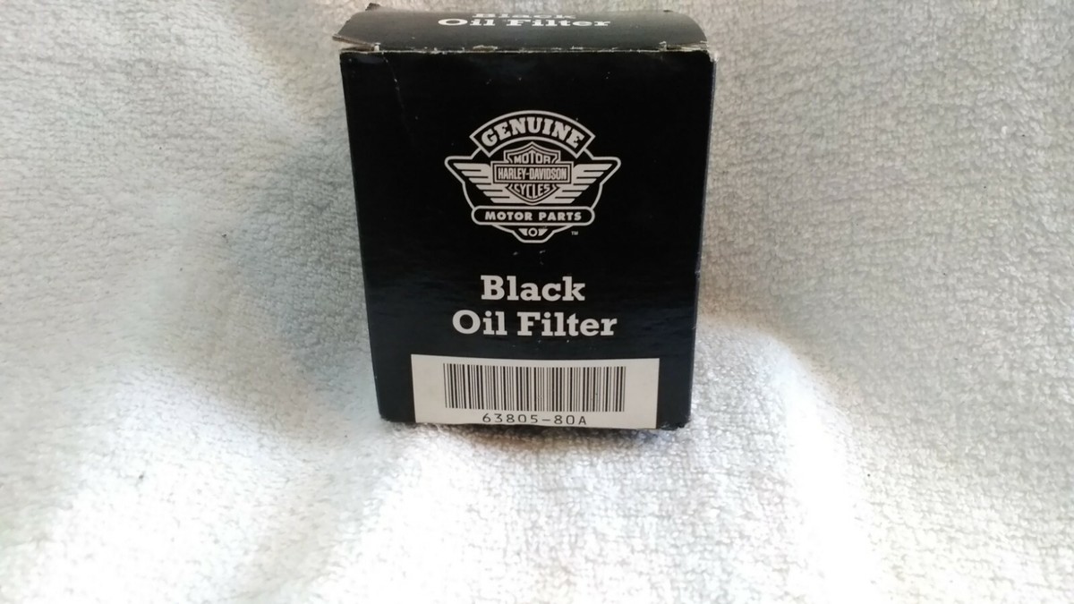 Harley Davidson Genuine Parts & Accessories Oil Filter Black Box