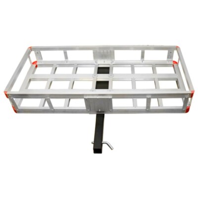Rustproof Aluminum Hitch Cargo Carrier 500 lb Capacity 2
