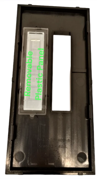 Placa de cambio de consola Oldsmobile Cutlass Supreme/442/Calais Burlwood y cromo Foto 4 de 4