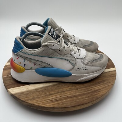 Tetris Sneakers Puma Rs X Tetris Puma Mens RS Tetris 372490-01 White Multi  Casual Shoes
