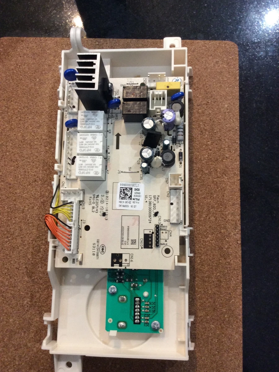 Roller washing Machine SP7 820 696 Controbl Board 17138100008881 