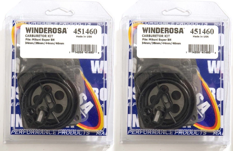 Kit de reconstrucción de carburador doble carburador Yamaha Superjet Waverunner 3 GP 650 700 701 760 Foto 3 de 4