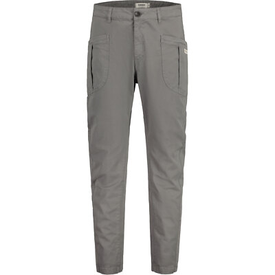 Maloja EispilzM. Garment Dye Pant Herren-Hose Freizeithose Baumwolle Jeans Grau