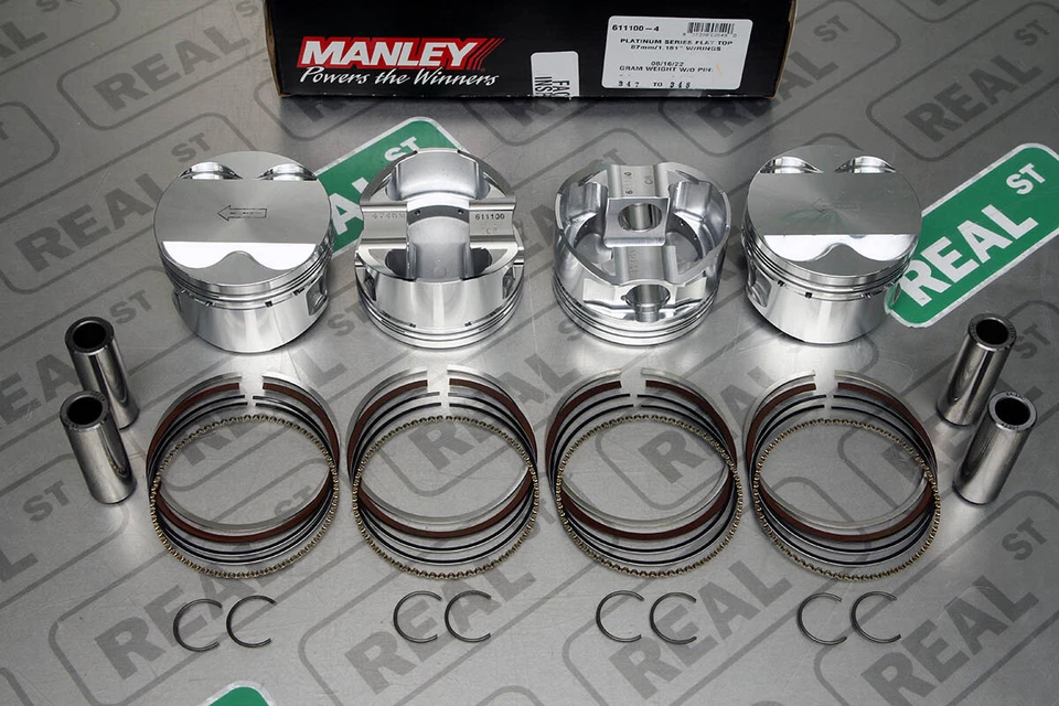 Manley Pistons Acura TSX Element CRV K24 K24A2 K24A4 87mm 11.5:1 611100-4 - Image 2 of 4