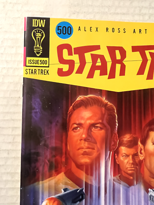 STAR TREK #500 NYCC EXCLUSIVE ALEX ROSS VARIANT COVER ART IDW