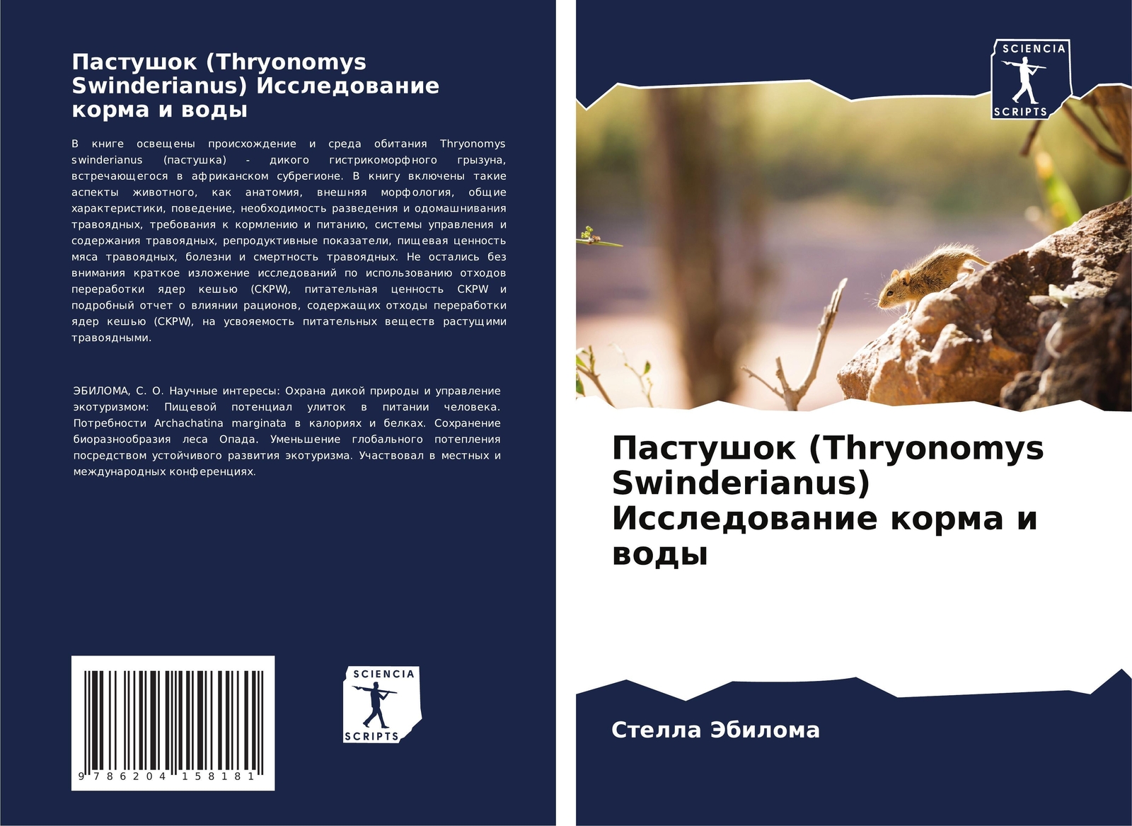 Thumbnail - Pastushok (thryonomys Swinderianus) Issledowanie Korma I Wody Stella