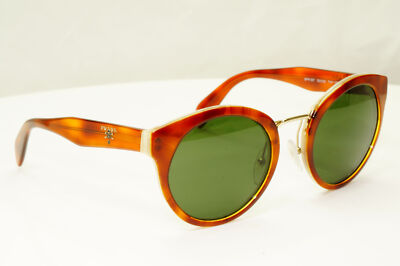 【PRADA】サングラス　SPR 05T PR05TS TH7-1I0 Prada Brown Green Sunglasses Tortoiseshell Gold Womens SPR