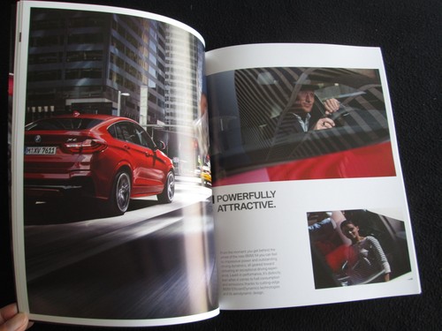 2015 BMW X4 Brochure Set '15 xDrive 28i 35i US Detailed & Intro Sales Brochure s - Picture 5 of 6