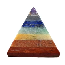 7 Chakra Crystal Pyramid Collection