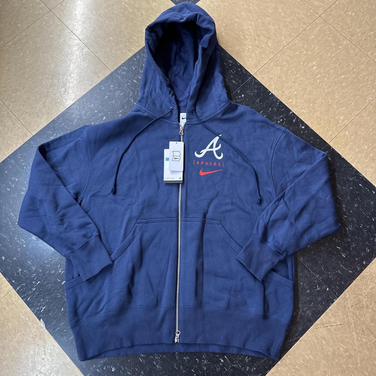 Nike Women's navy blue Hoodies