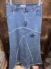 Spell & The Gypsy Maxi Denim Skirt Sz S