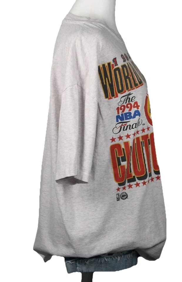 Vintage 1994 NBA Houston Rockets Champions T Shirt Sz XL VTG RARE CLUTCH CITY - Image 4 of 4