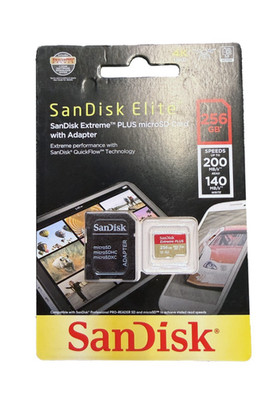 SanDisk Elite Extreme PLUS UHS-I microSDXC Speicherkarte 256 GB NEU OVP