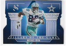 Michael Irvin 2025 Panini Silhouette Pillars of the Game Dallas Cowboys /25