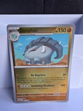 Donphan 045/086 Common Chaos Rising Pokemon Reverse Holo Near Mint