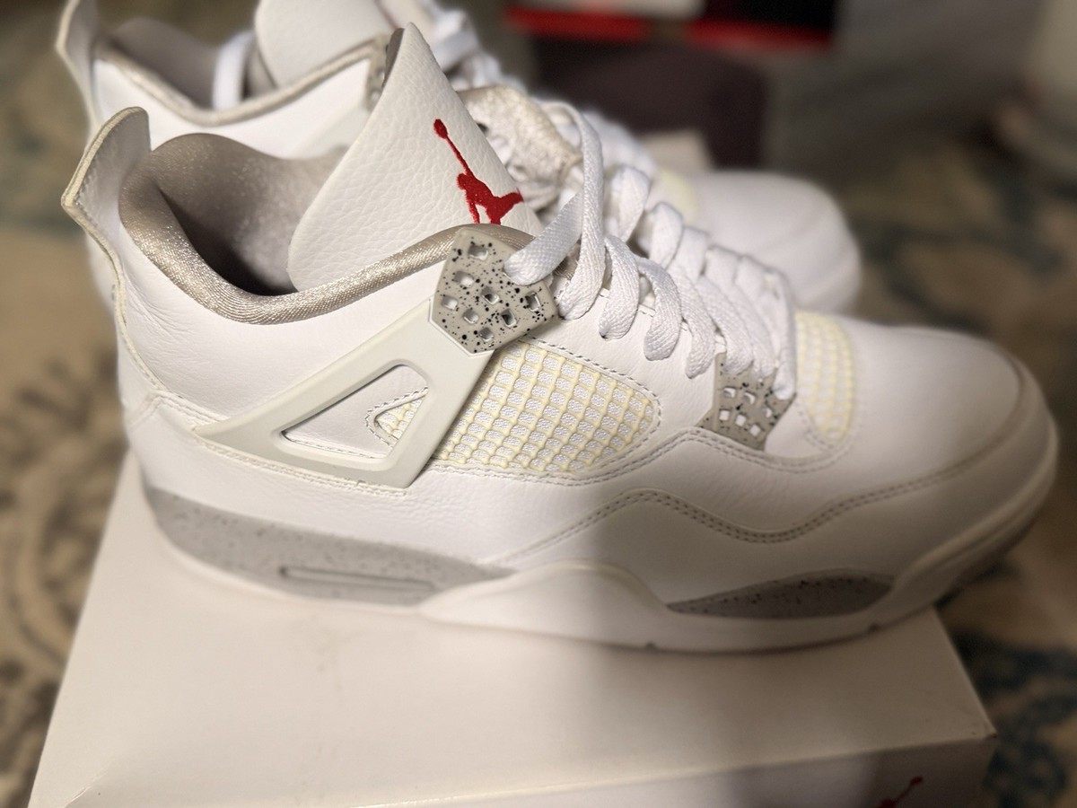 Jordan Air Jordan 4 Retro White Oreo 2021 CT8527-100 Mid Top