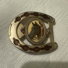 Vintage Lucky Horseshoe Belt Buckle:   Cowboy Western... Rodeo — photo 1