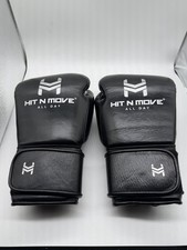 Hit N Move All Day 16 Oz Black Genuine Leather