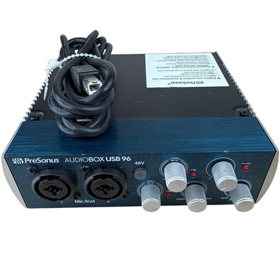PreSonus AudioBox 96 USB Audio Recording Interface