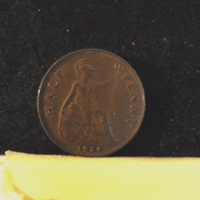 1928 Great Britain half penny uncirculated [209-7]