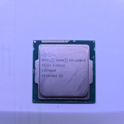 Intel Xeon E3-1220V3 3.1GHz Quad Core LGA1150 Haswell CPU SR154