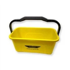 Ettore Products 256550 3 gal Yellow Plastic Rectangular Bucket