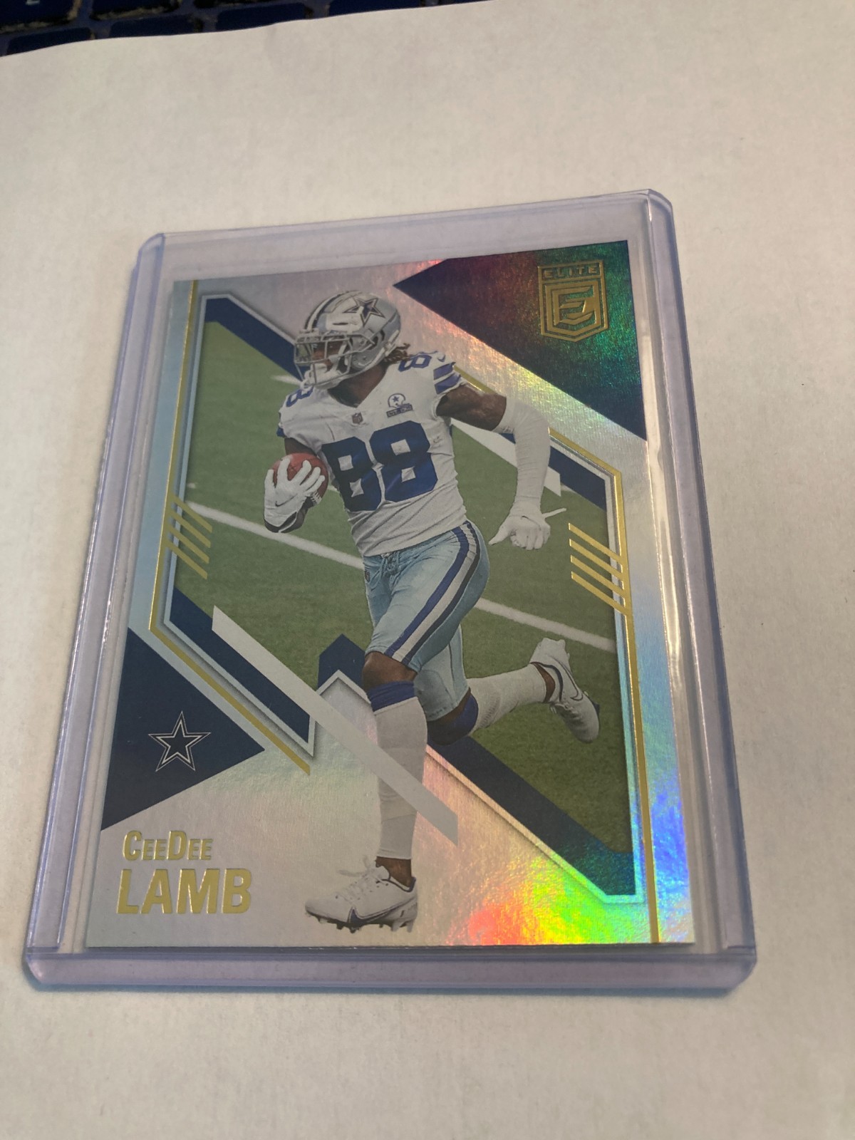 2021 donruss elite Football #70 ceedee lamb dallas cowboys