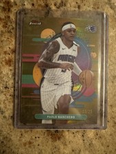 2025 Topps Finest Paolo Banchero Gold Refractor /25 Orlando Magic