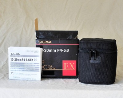 Sigma 10-20mm f/4-5.6 EX DC HSM Wide Angle Zoom Lens for Nikon