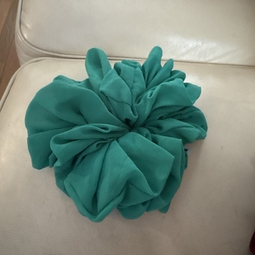 Free People Large Hair Scrunchie Rope Ring Elastic Chiffon Ponytail - Picture 2 of 3