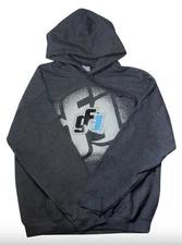 GF1 Pullover Hoodie Large Gray Sweatshirt