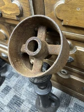 6 X 4 x 1 1/4" FLAT BELT idler PULLEY LINE SHAFT HIT MISS ENGINE wood saw mill