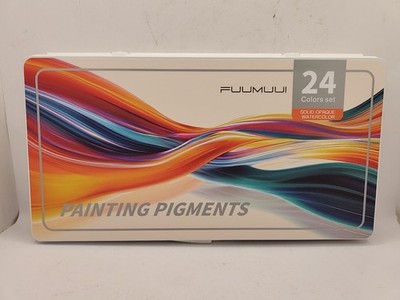 NEW Fuumuui 24-Color Opaque Solid Water Color Paint Set
