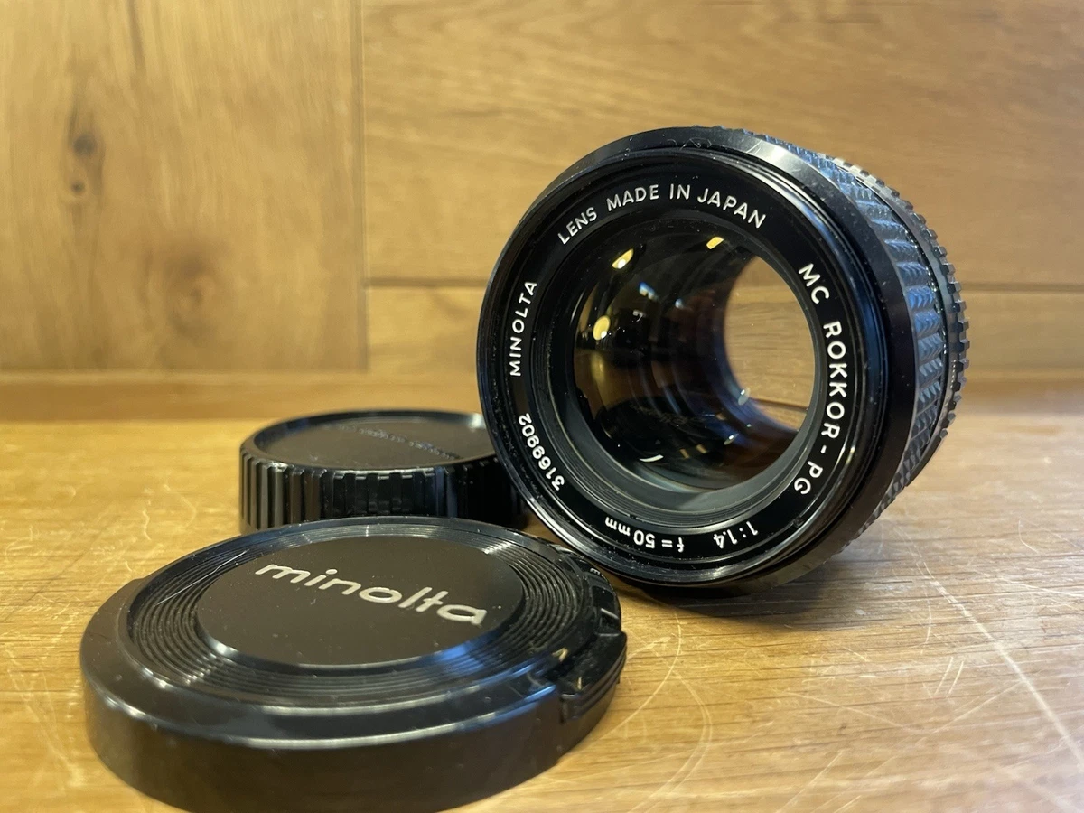 良品　MINOLTA　50 1.4 Minolta 50mm f/1.4 Review