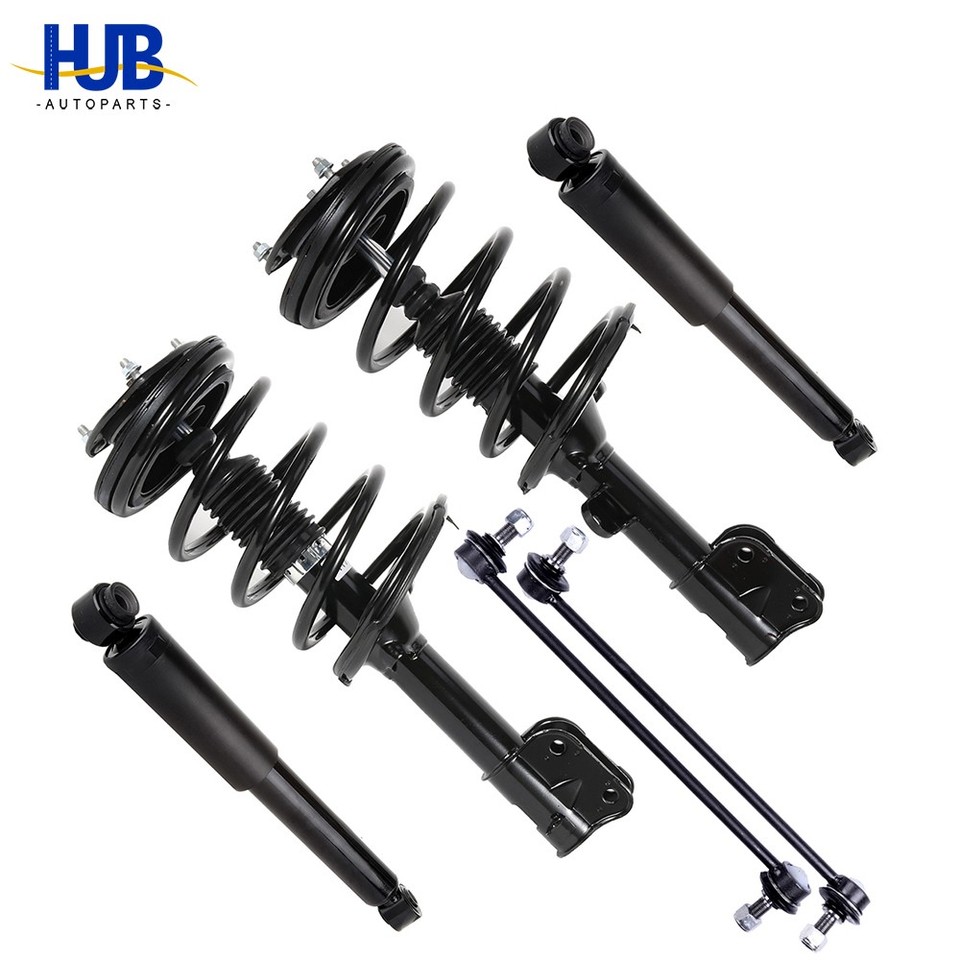 Front Struts Spring Rear Shock Absorber Sway Bar Kit for 2007 2008 2009 ...