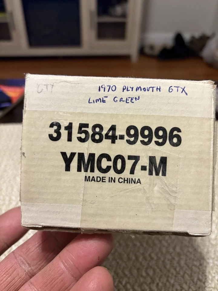 New 1:43 Matchbox Collectibles 1970 Plymouth GTX YMC07-M w/COA Die-cast metal - Image 4 of 4