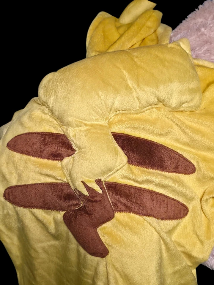 Pokemon Pikachu Niños Disfraz-Pijama Cremallera Cuerpo Completo Sudadera con Capucha Talla 10/12 Foto 2 de 4