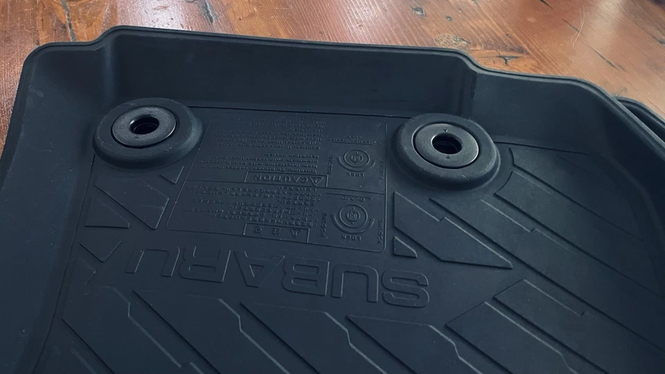 Genuine Subaru Outback - Liberty And Legacy Rubber Floor Mats Set Of 5 2015-2021 - image 3 of 4