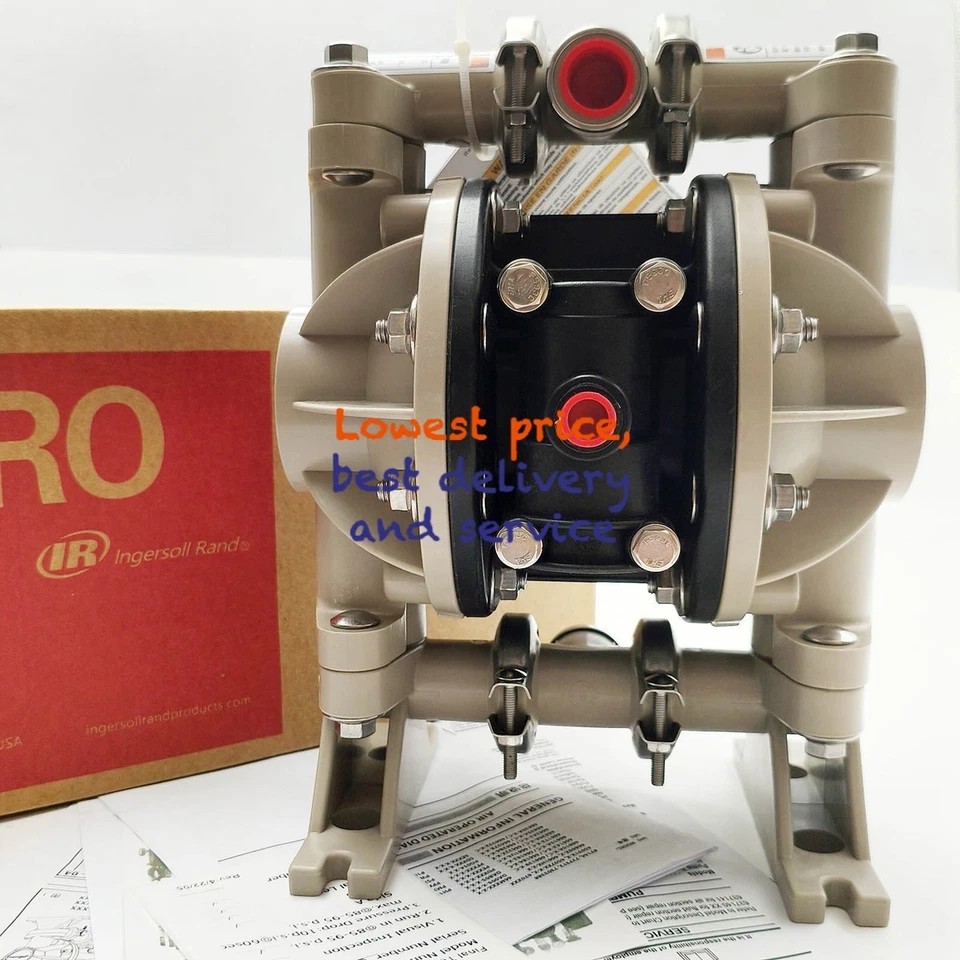 666053-3EB ARO double diaphragm pump 1/2" plastic, rotating connections,, FedEx - Image 2 of 2